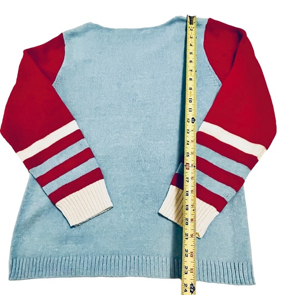 Women's “What In The Hail?” Snowman Cutest Ugly Christmas Sweater Size Medium - Picture 6 of 9